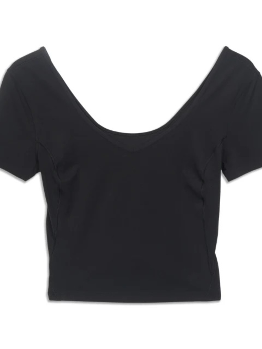 Lululemon Black Align Short Sleeve Top